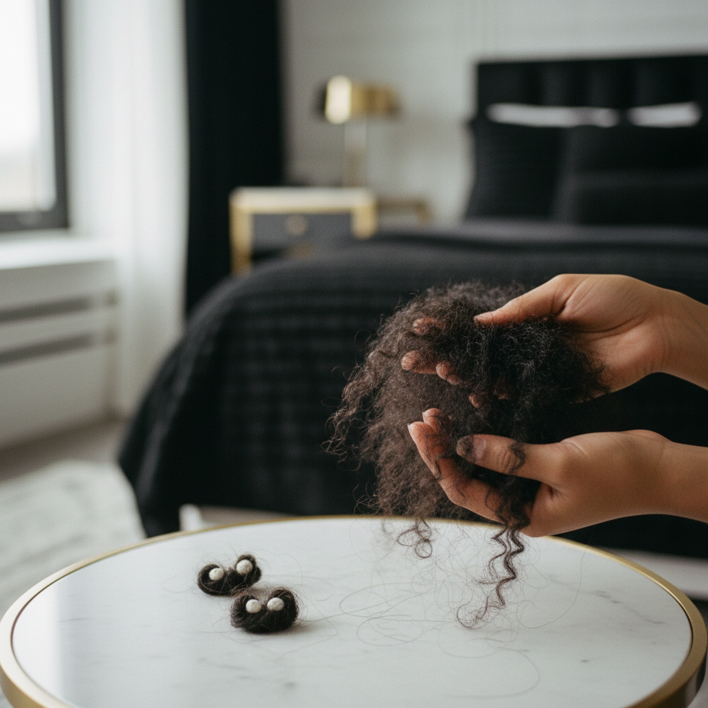 Signs to look for: how to diagnose your hair shed in the context of Afro Hair Breakage vs Hair Loss