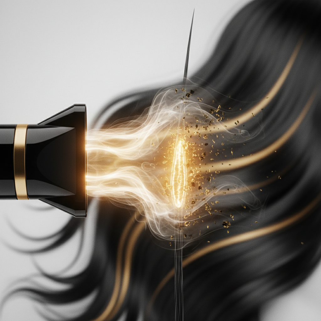 The thermal mechanism: how heat alters the hair shaft in the context of Best Practices for Blow Drying Hair