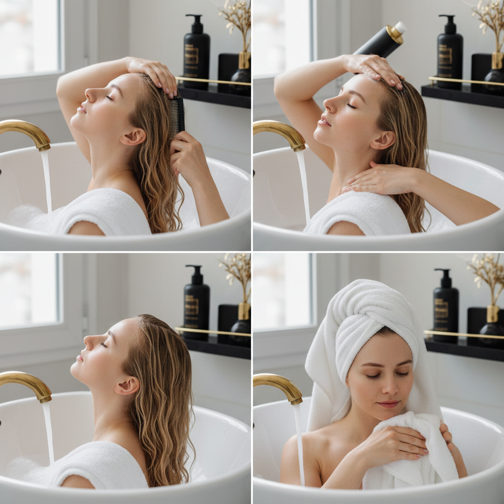 Practical step-by-step washing protocol for fragile hair in the context of Best Practices for Washing Fragile Hair