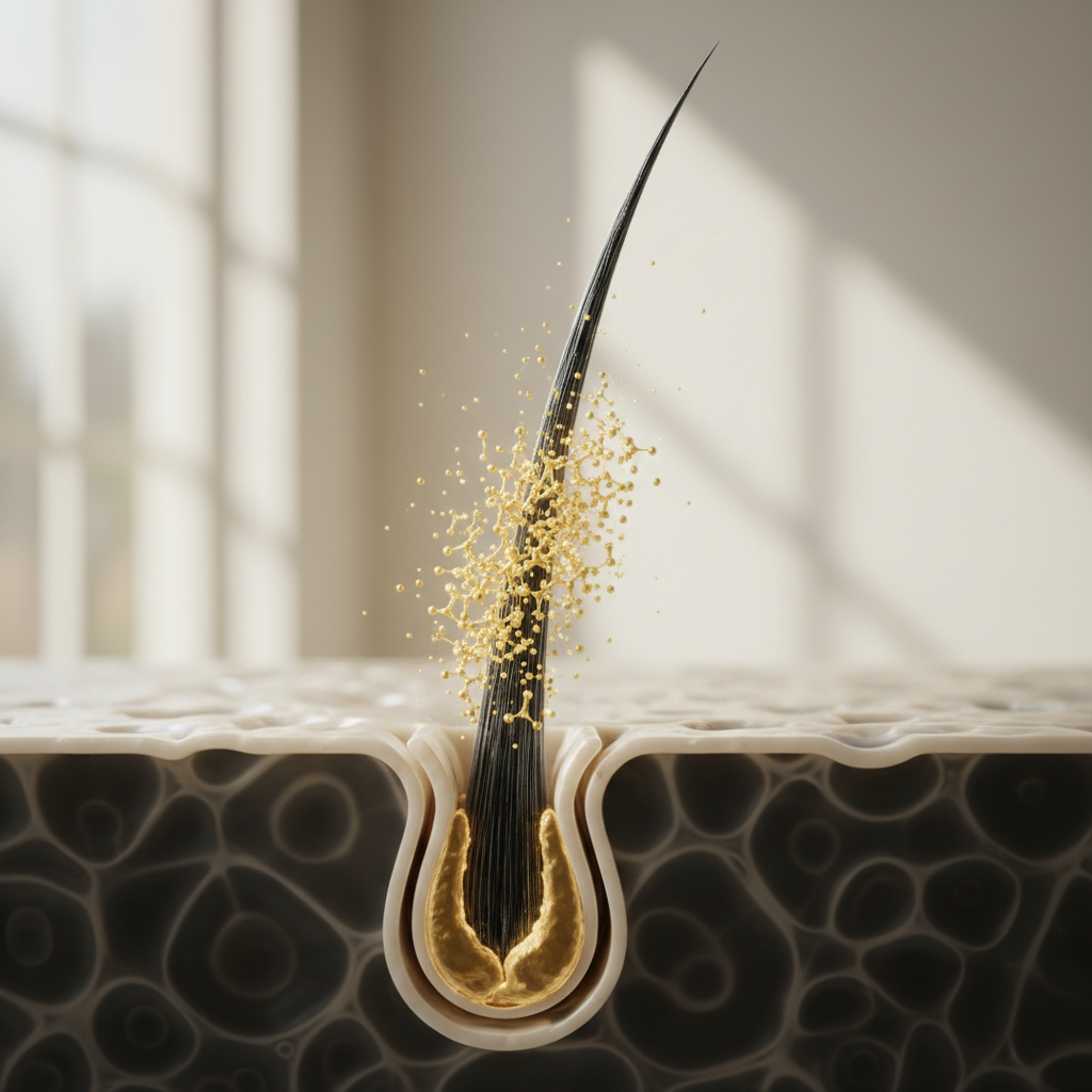 The biological mechanism: how biotin interacts with hair in the context of Biotin for Hair Density