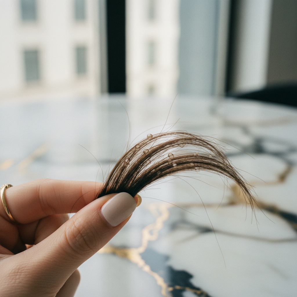 Signs to look for in the context of Bubble Hair Deformity