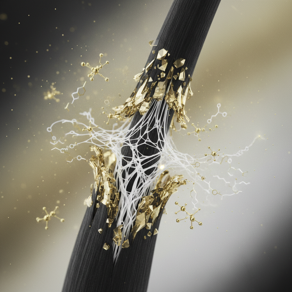 The biological and chemical mechanisms of hair damage in the context of Caring for Bleached and Chemically Treated Hair