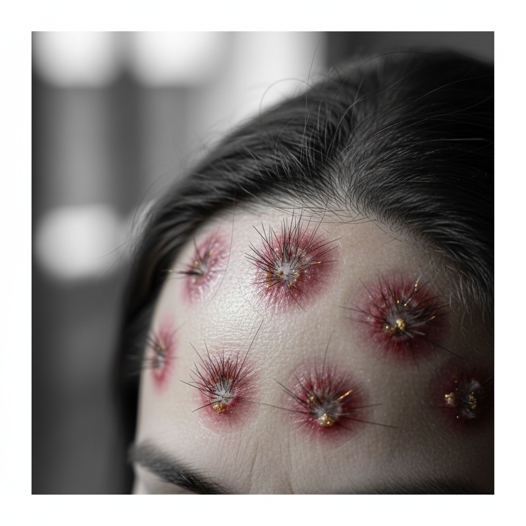 Signs and clinical presentation to look for in the context of Causes of Folliculitis Decalvans