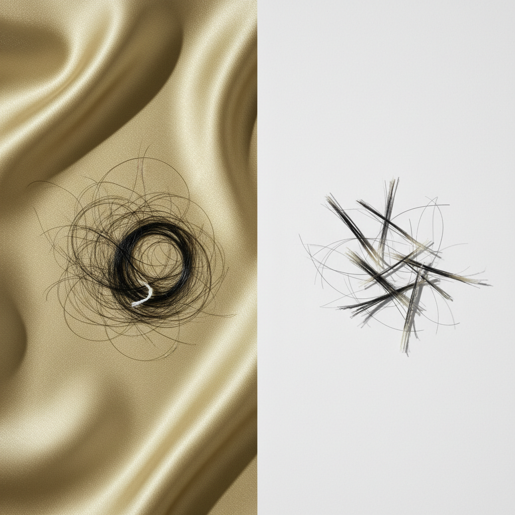 Distinguishing hair loss from fibre breakage in the context of Causes of Hair Thinning in Women