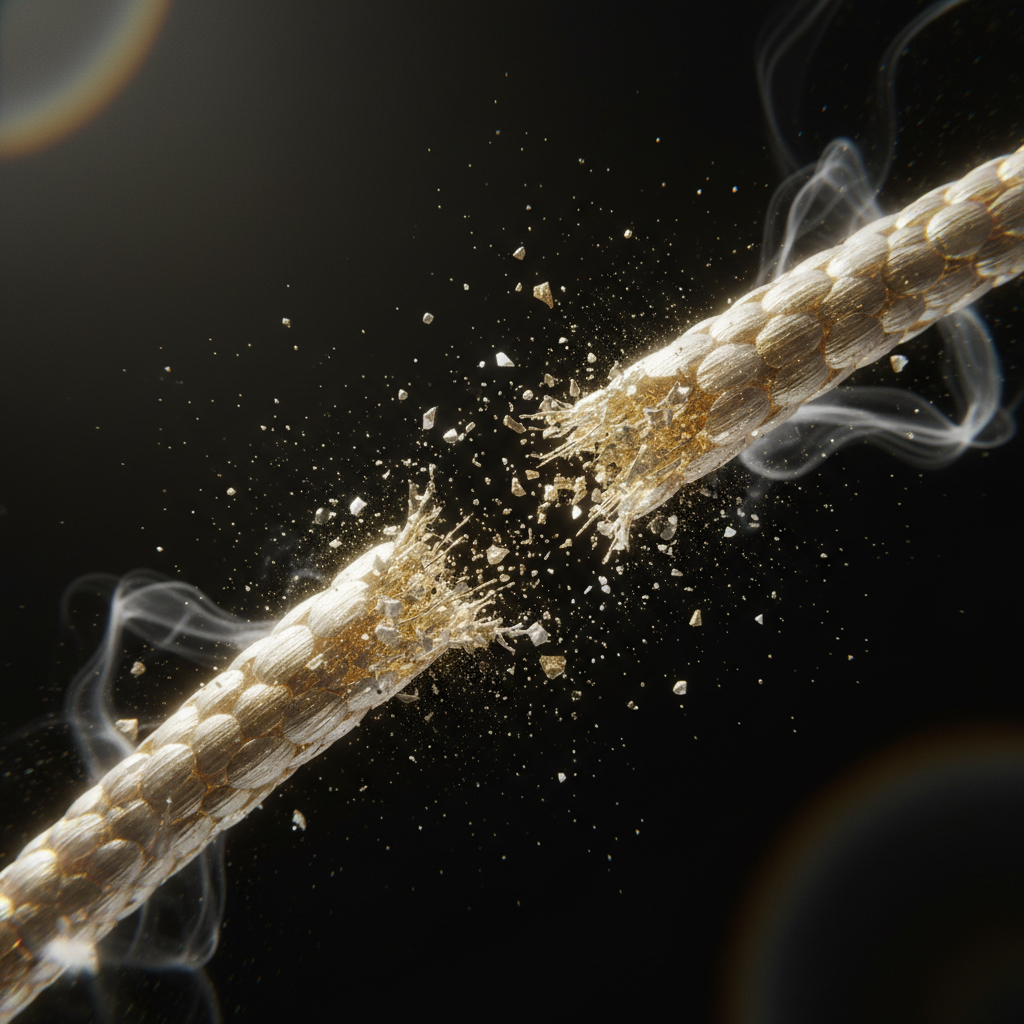 How the cell membrane complex degrades in the context of Cell Membrane Complex Hair