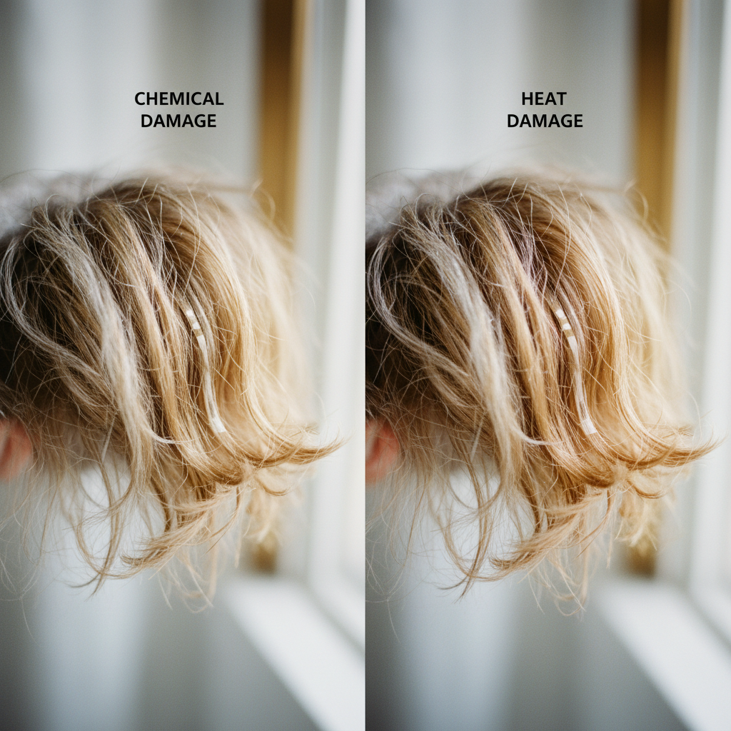 Signs to look for: how to tell them apart in the context of Chemical Damage vs Heat Damage