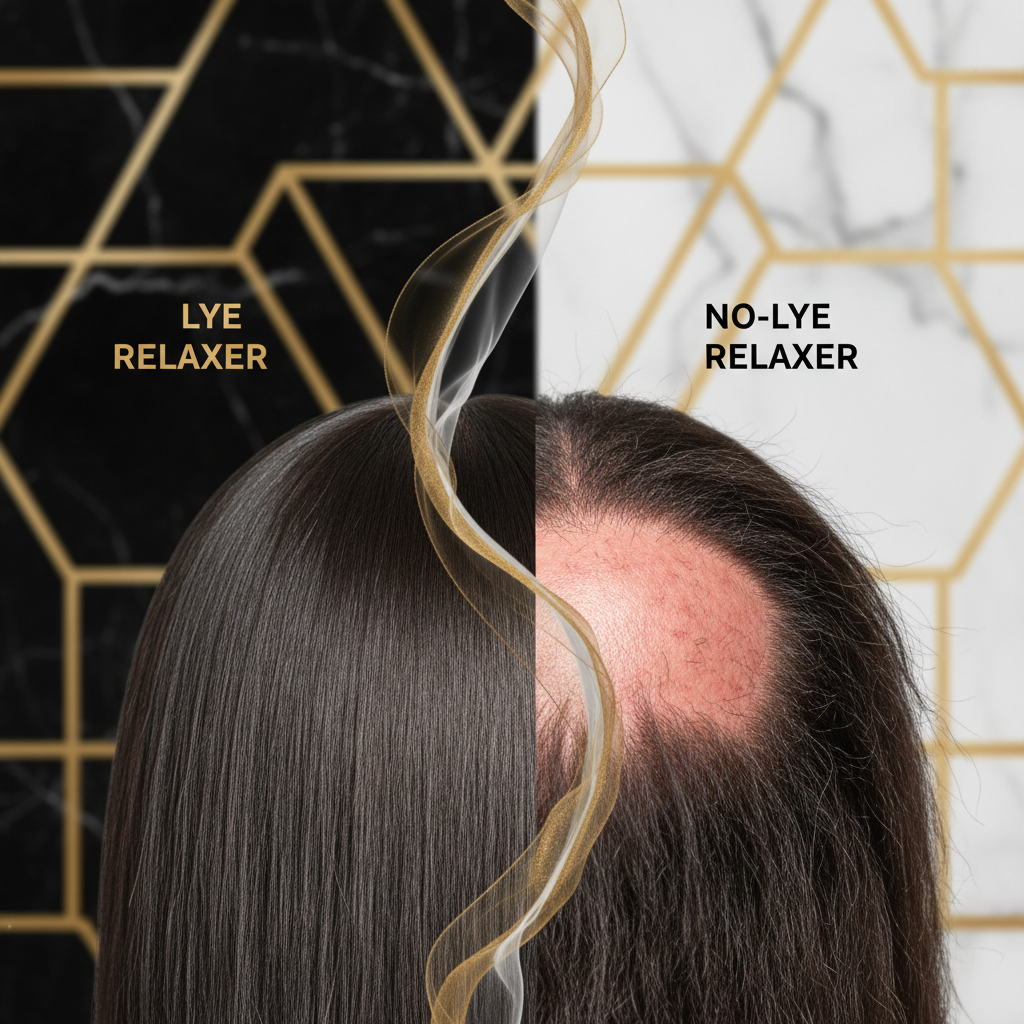 Comparing relaxer chemistries and scalp impact in the context of Chemical Relaxers and Scalp Safety