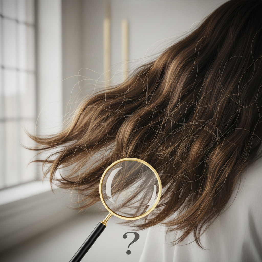 What the evidence does not show in the context of Chronic Telogen Effluvium vs Pattern Baldness