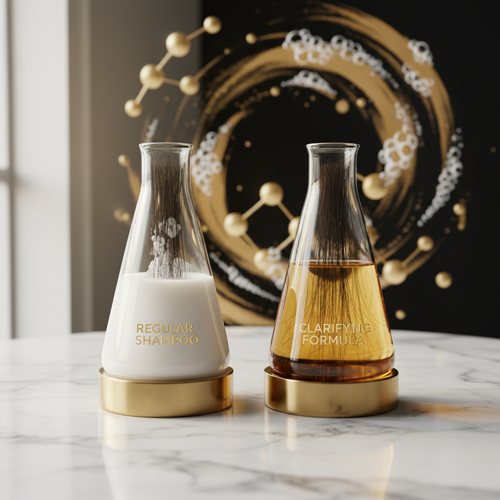 Comparing regular shampoos and clarifying formulas in the context of Clarifying Shampoos and Surfactant Science