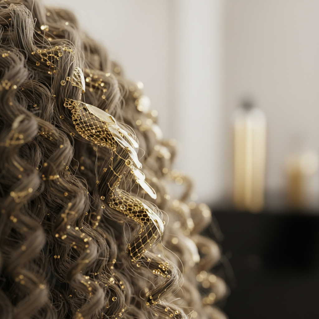 The physical mechanisms of moisture retention in curly hair in the context of Curl Porosity and Moisture Retention