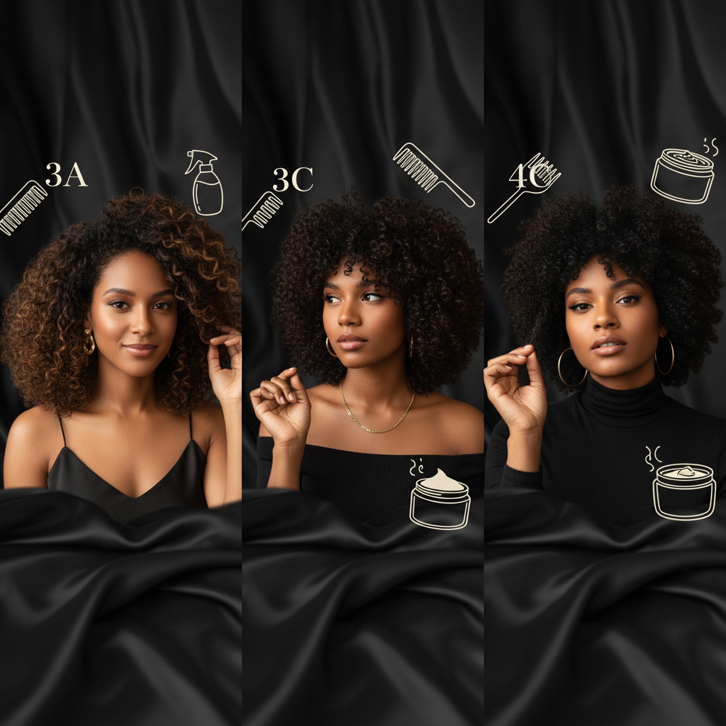 Comparing curl types and maintenance requirements in the context of Curly Hair Maintenance