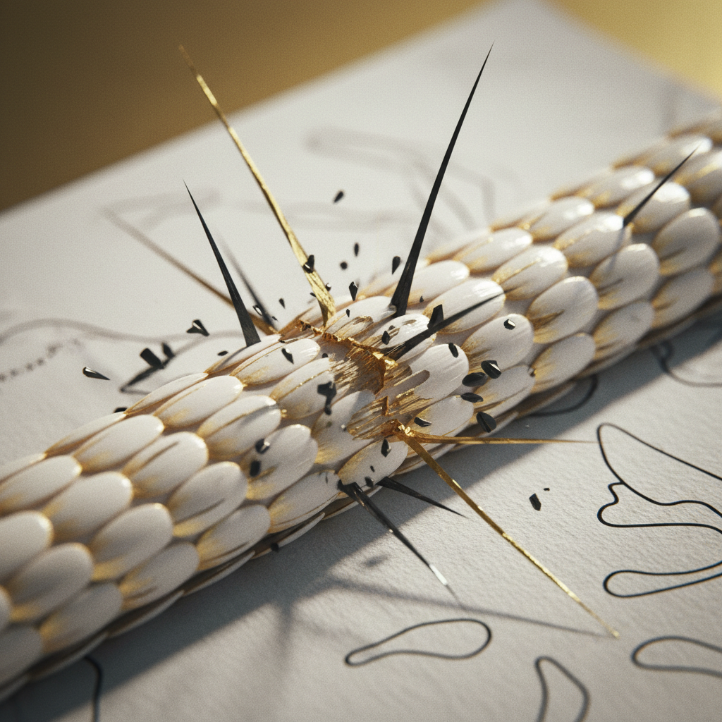 The mechanism: what damages the cuticle? in the context of Cuticle Layer of Hair