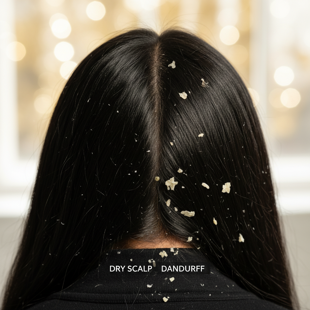 Signs to look for: how to tell them apart in the context of Dandruff vs Dry Scalp