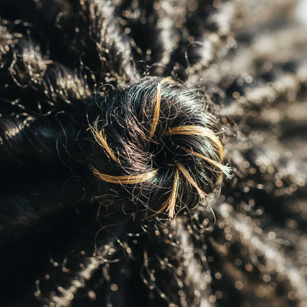 Biological mechanism of knots and breakage in the context of Detangling Afro and Curly Hair