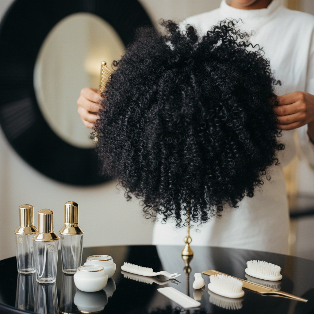 What the evidence does not show in the context of Detangling Curly and Afro Hair