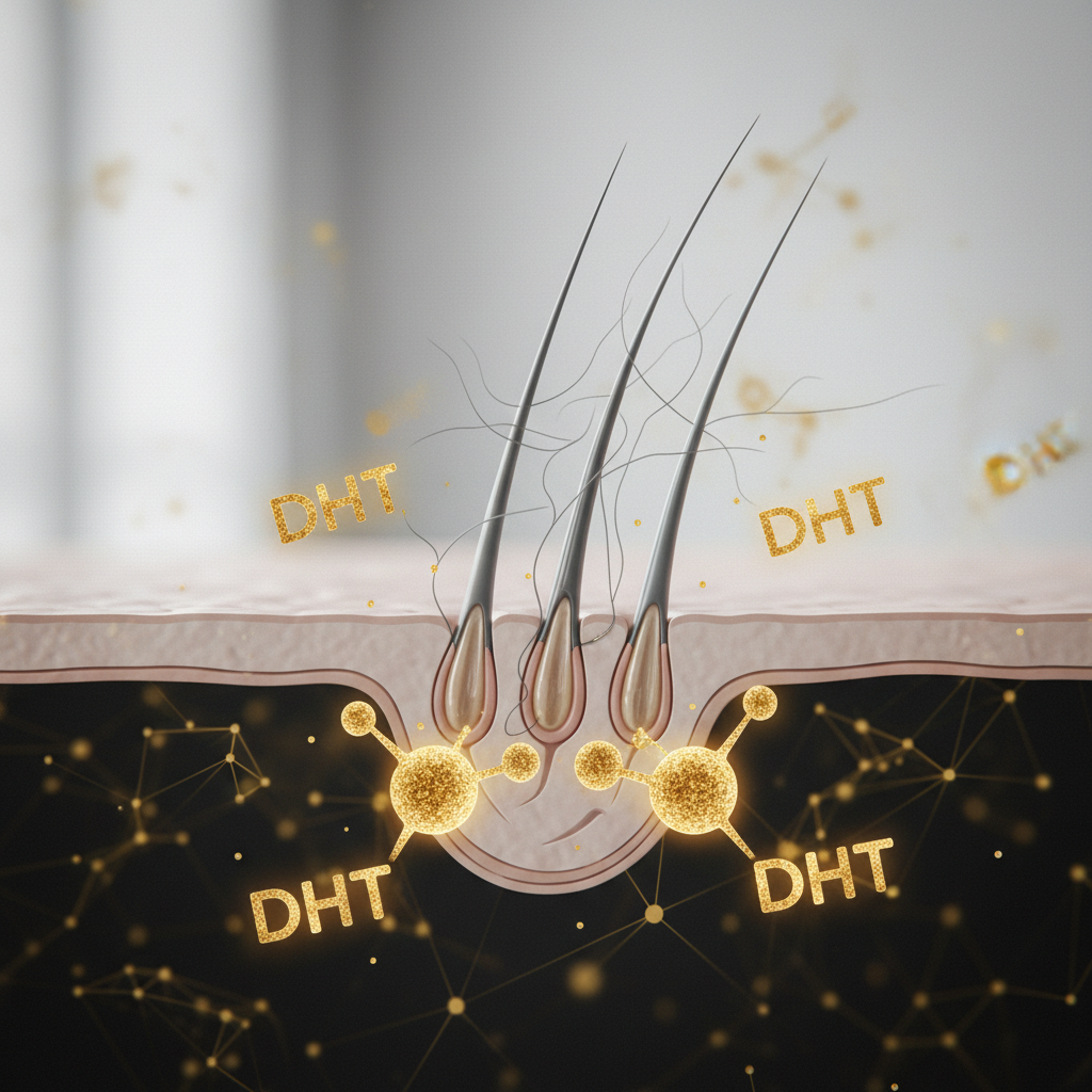 The Role of DHT in Follicle Miniaturisation: what the evidence shows in the context of The Role of DHT in Follicle Miniaturisation