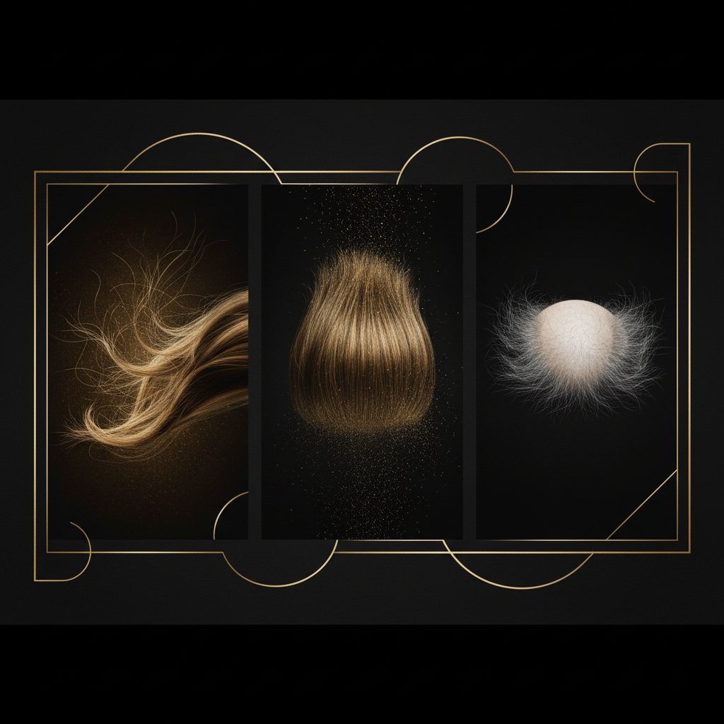 Close-up of hair brush and strands illustrating the Difference Between Shedding and Hair Loss