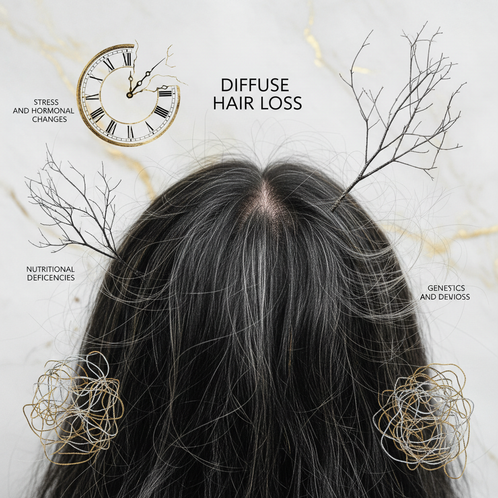 Diffuse Hair Loss Causes: what the evidence shows in the context of Diffuse Hair Loss Causes