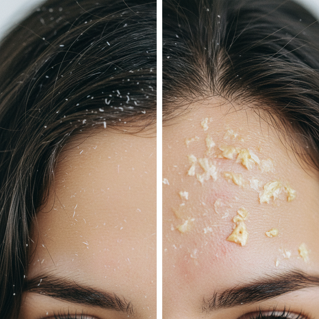 Signs and symptoms: dry scalp versus dandruff in the context of Dry Scalp Treatment