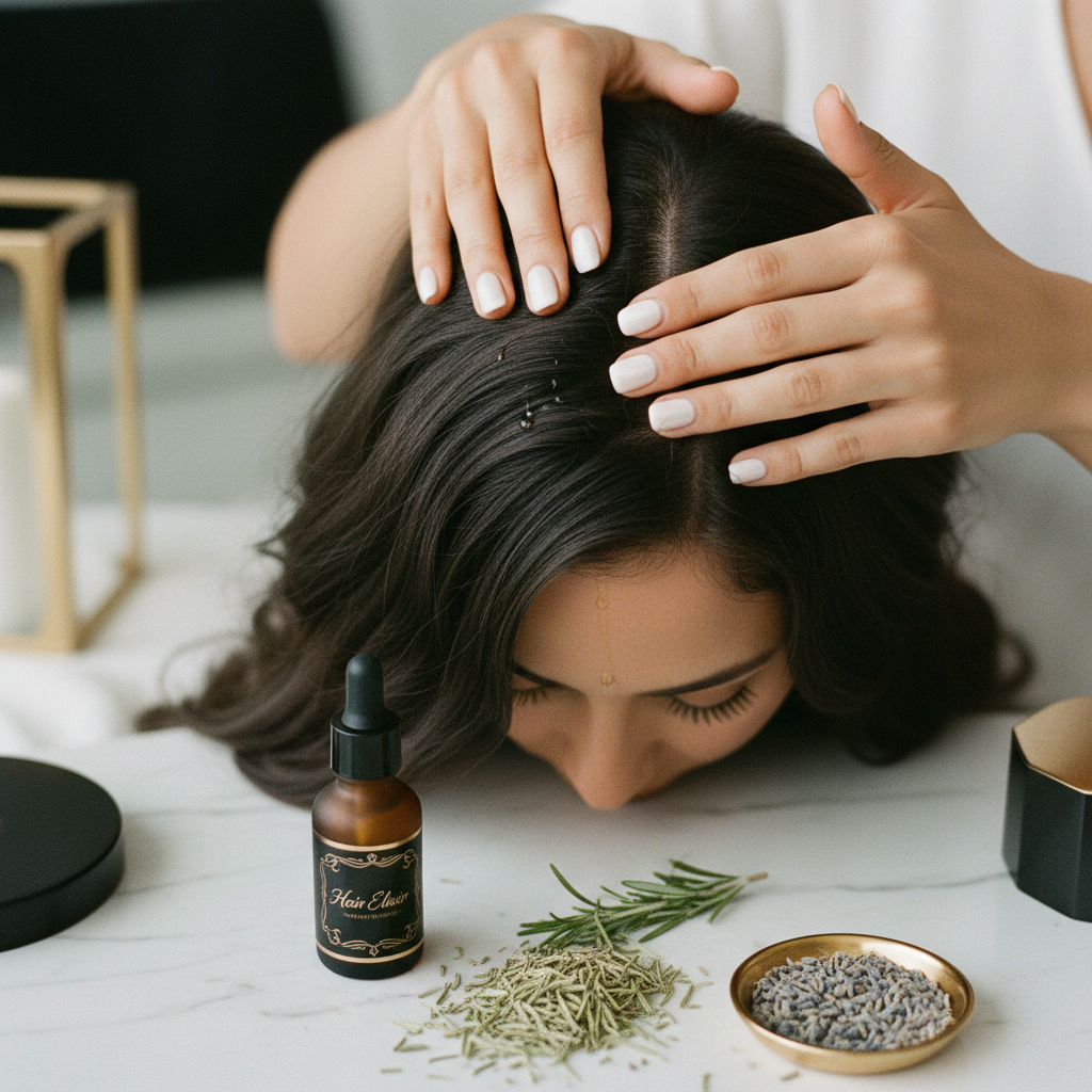 How to use essential oils safely on your scalp in the context of Essential Oils for Hair Growth