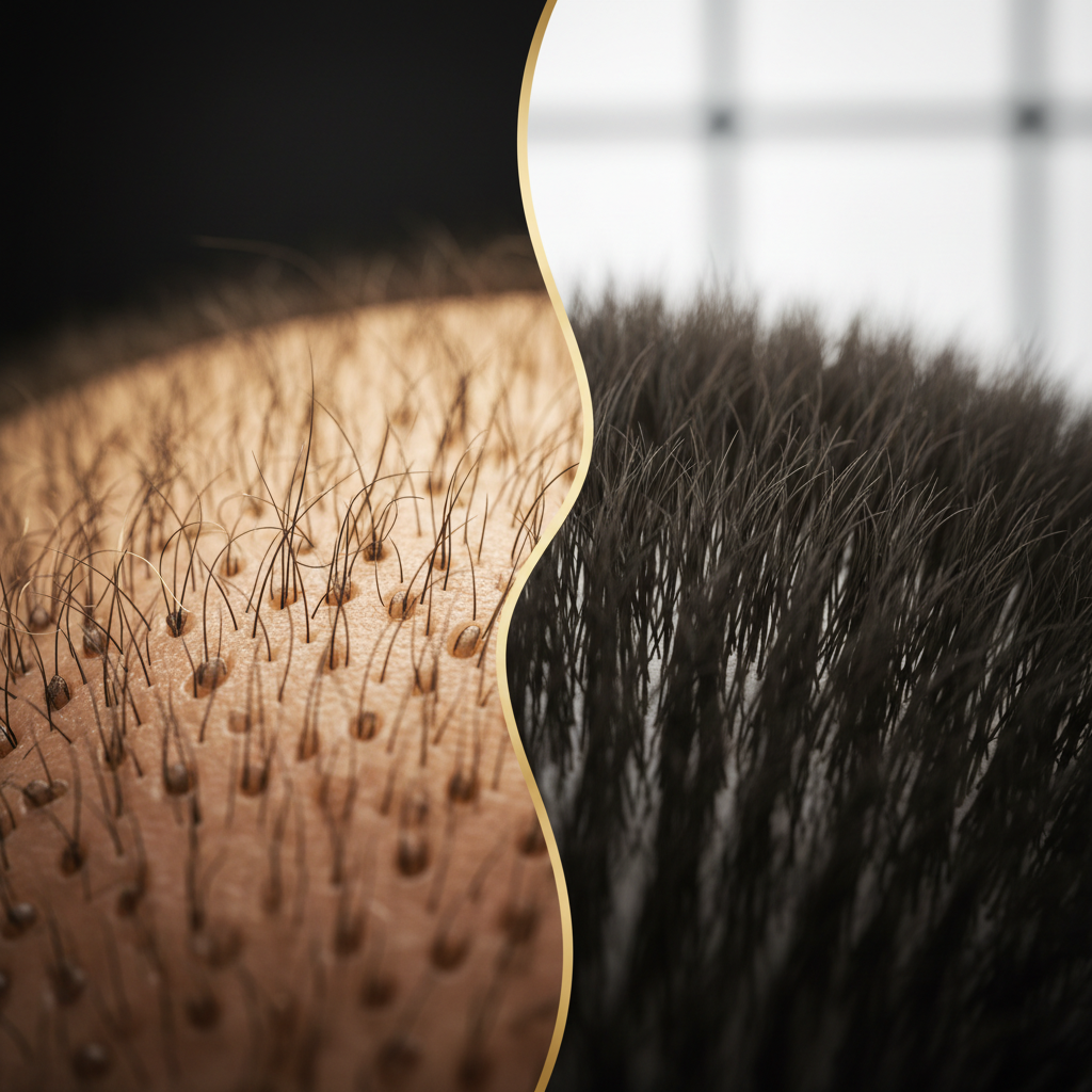 Follicular Unit Miniaturisation vs other hair conditions in the context of Follicular Unit Miniaturisation