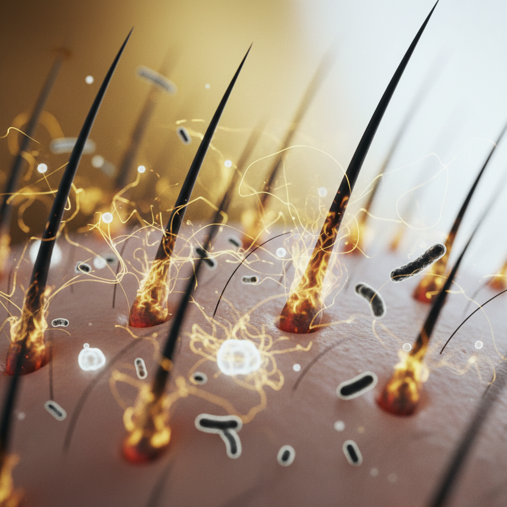 The biological mechanisms behind follicle inflammation in the context of Folliculitis Scalp Causes and Care