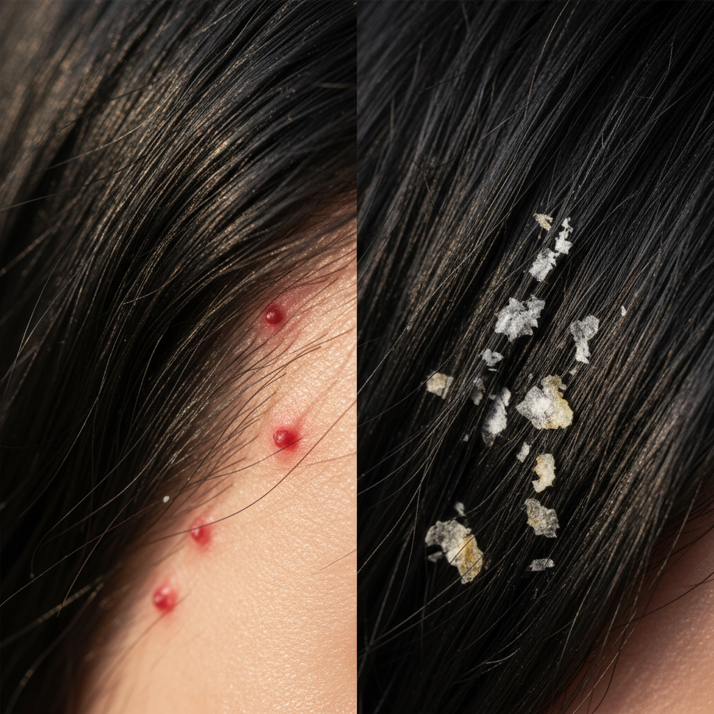 Folliculitis versus Dandruff: what the evidence shows in the context of Folliculitis versus Dandruff