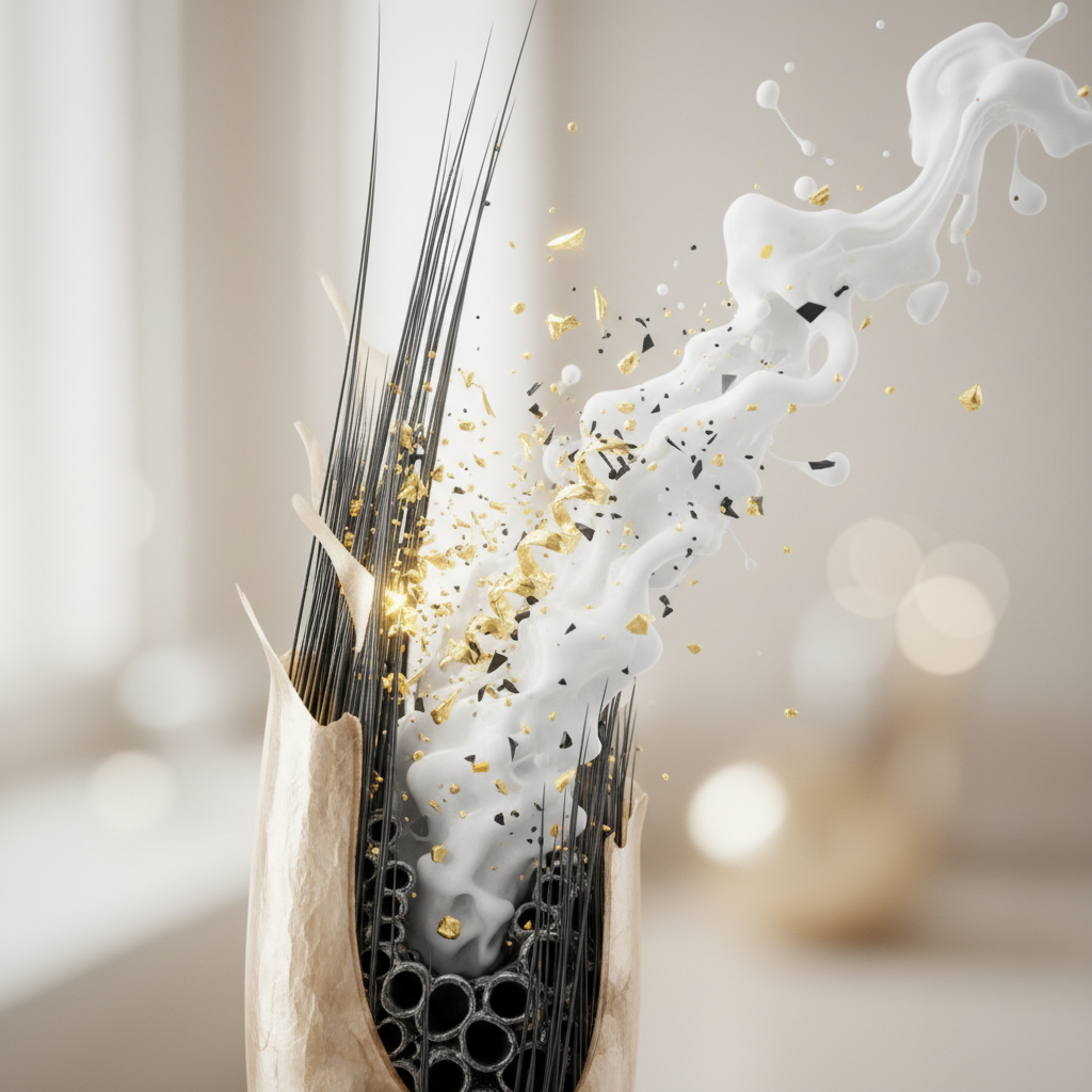 The biological and chemical mechanism of protein depletion in the context of Hair Bleaching and Protein Loss