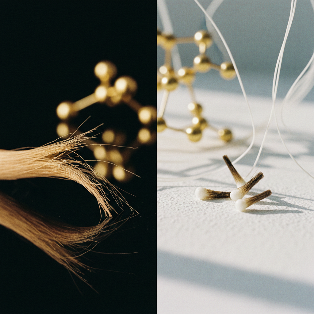 Mechanisms: why fibres break and follicles release in the context of Hair Breakage vs Follicular Shedding