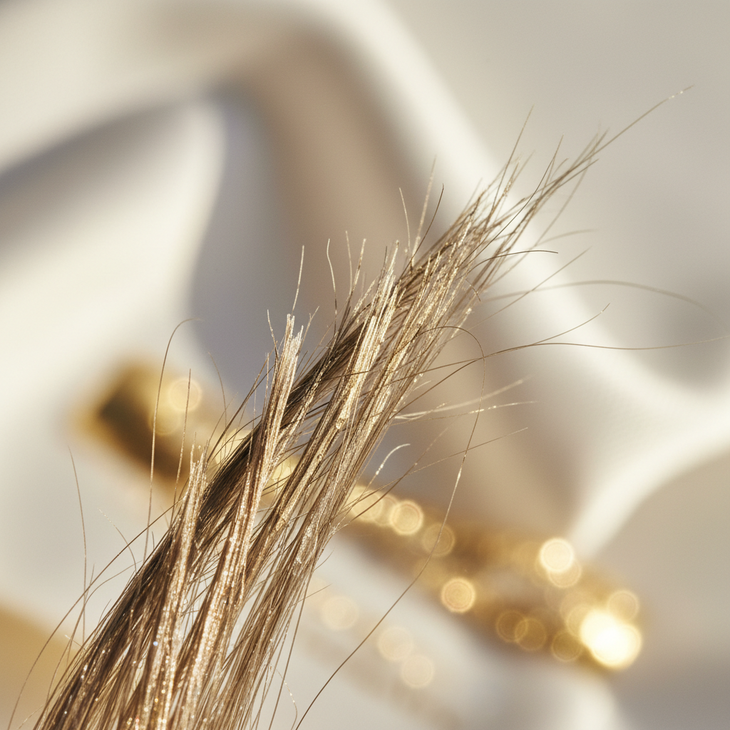 The visible signs of cuticle damage in the context of Hair Cuticle Damage and Repair