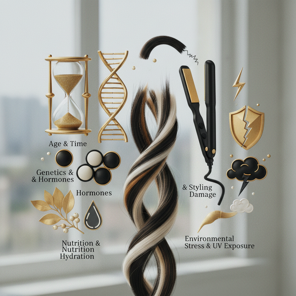 What affects Hair Fibre Diameter over time? in the context of Hair Fibre Diameter