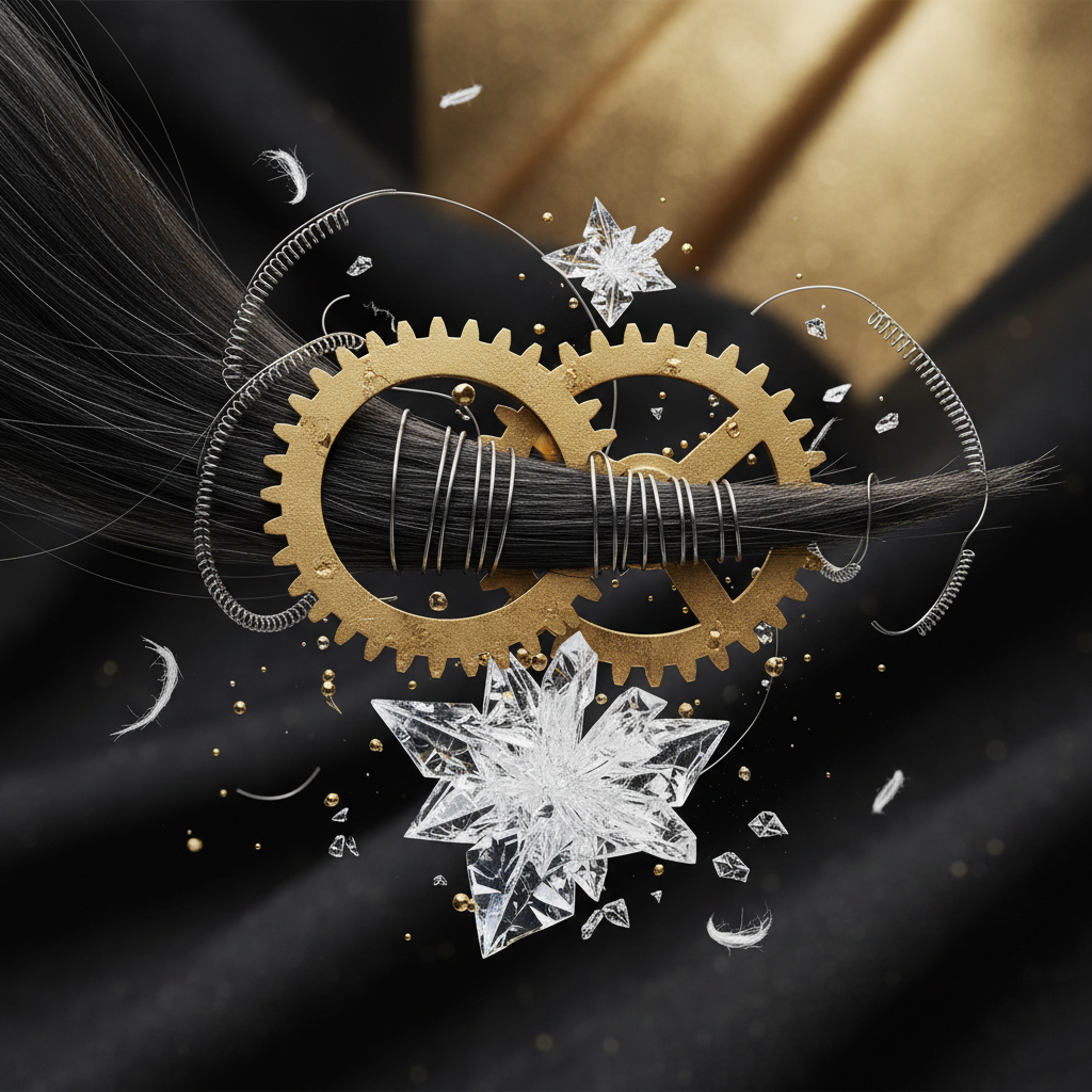 Mechanical and environmental mechanisms of damage in the context of Hair Fibre Tensile Strength and Elasticity
