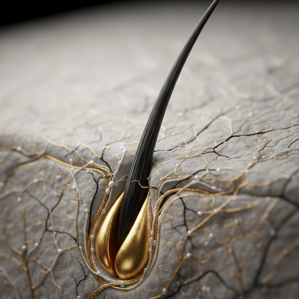 Biological mechanisms connecting the scalp to the follicle in the context of How Hair Loss Relates to Scalp Health