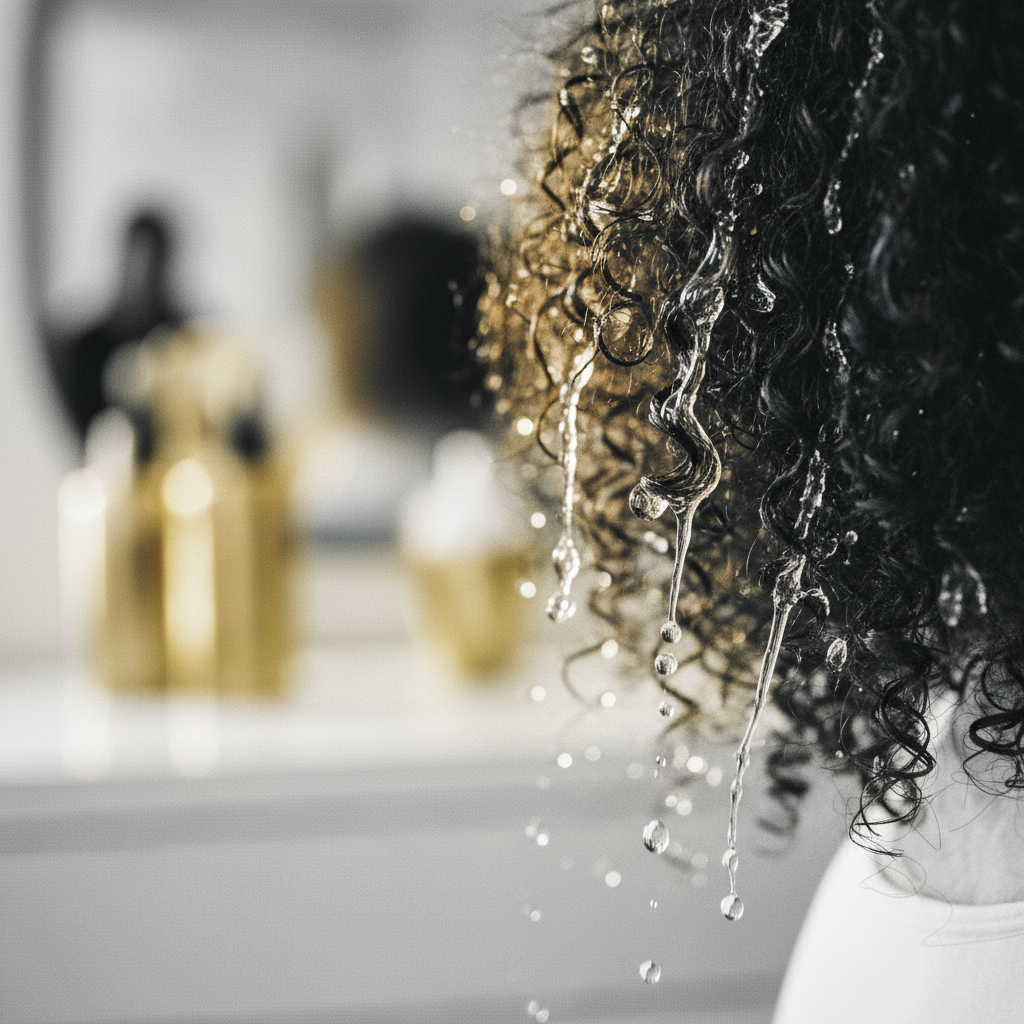 What the evidence does not show in the context of Hair Porosity and Water Absorption