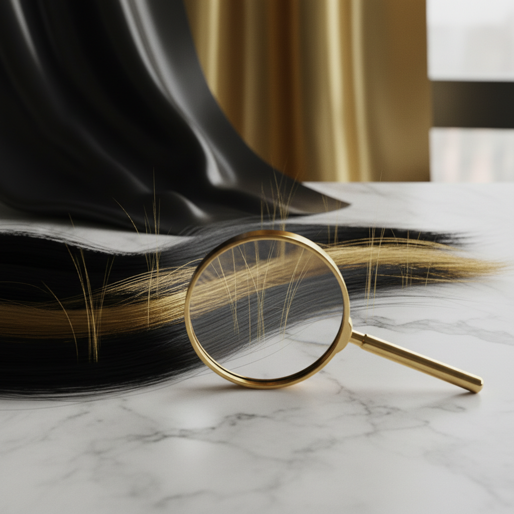 What the evidence does not show in the context of Hair Shaft Miniaturisation