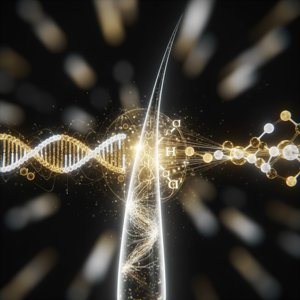 The biological and chemical mechanism in the context of Hair Tensile Strength