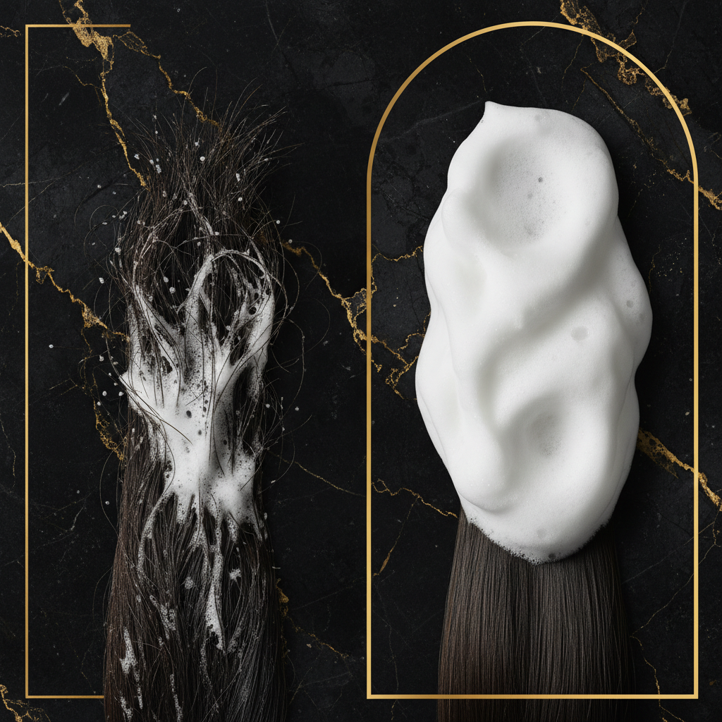 The physical mechanisms: cuticle damage and lather performance in the context of Hard Water vs Soft Water on Hair