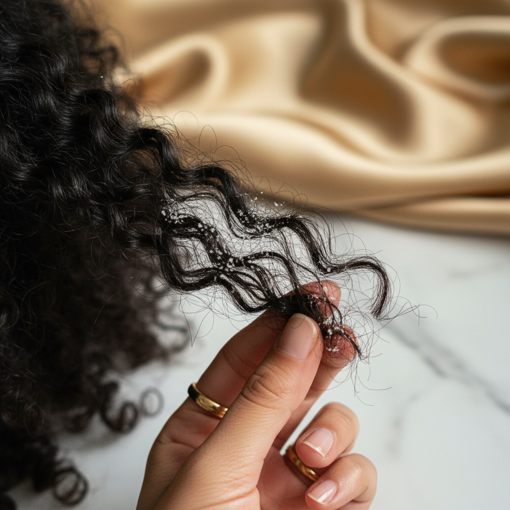 How to recognise heat-induced high porosity in the context of Heat Damage and Hair Porosity