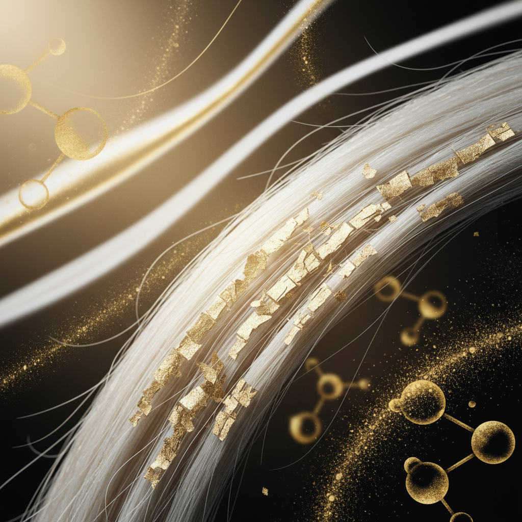 Observable signs of cuticle damage in the context of How Bleach Affects Hair Cuticles