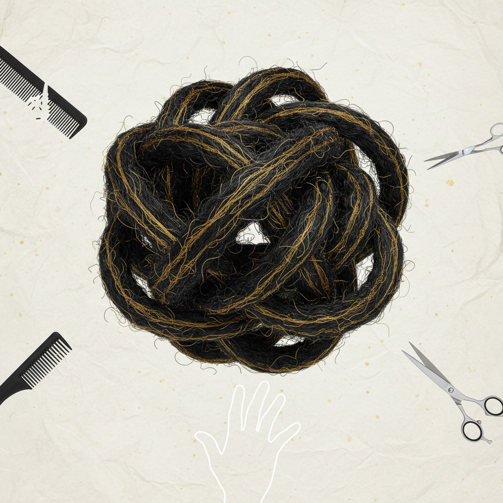 What the evidence does not show in the context of How to Detangle Natural Hair