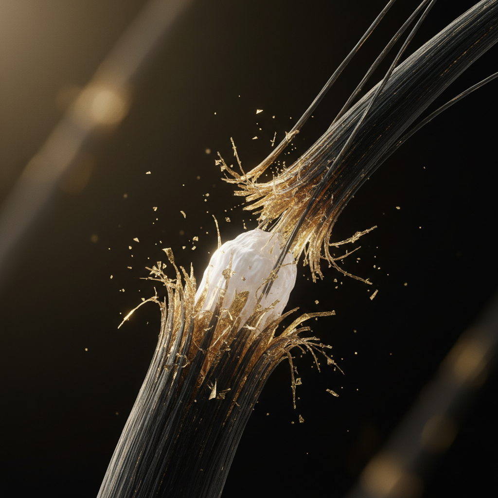 Collateral damage to the hair fibre in the context of How Hair Bleaching Works