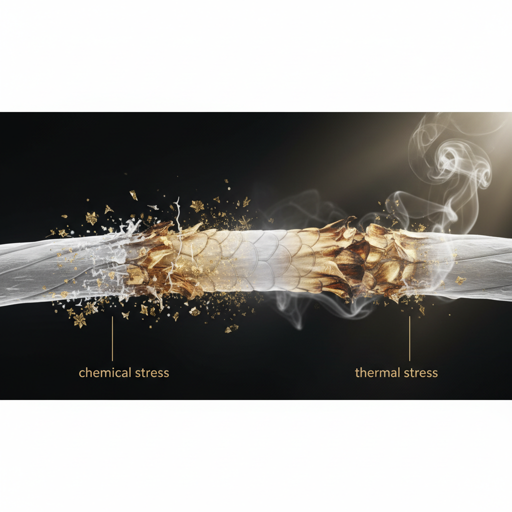How Hair Cuticles Work under chemical and thermal stress in the context of How Hair Cuticles Work