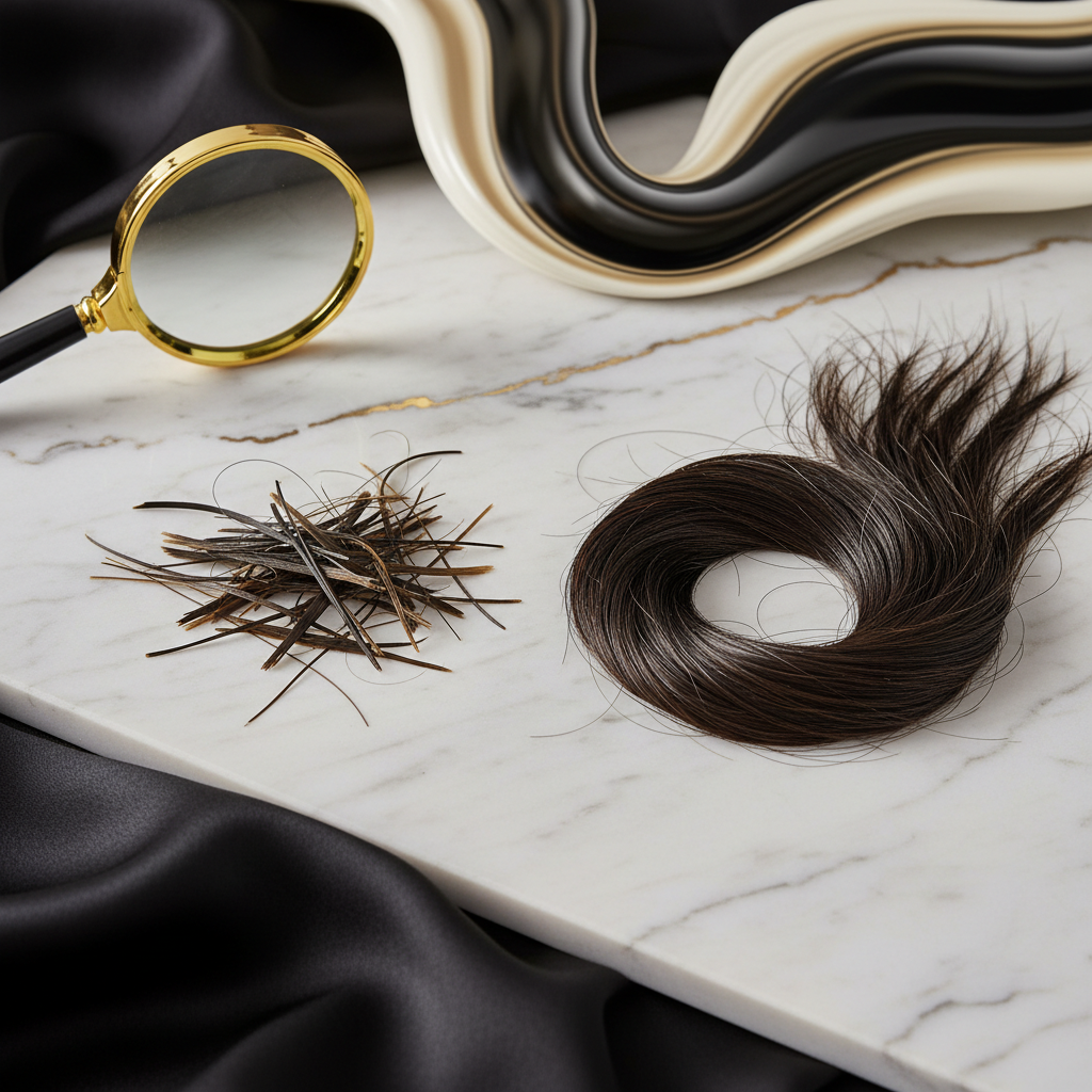 Signs of wet hair breakage versus normal shedding in the context of How to Stop Wet Hair Breakage