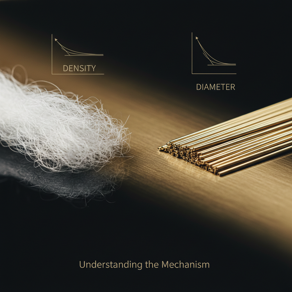 Density vs. Diameter: Understanding the mechanism in the context of How to Measure Hair Density