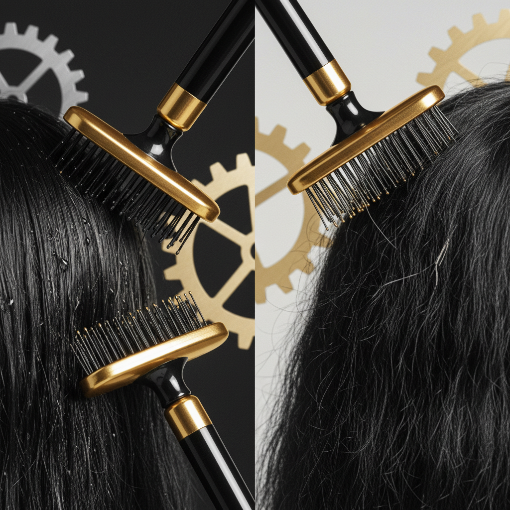 The mechanical mechanism: wet vs dry hair in the context of How to Stop Hair Snapping When Brushing