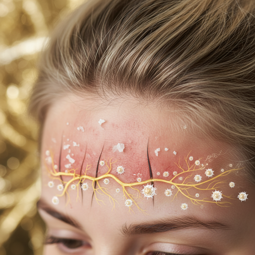 The biological mechanisms behind scalp redness and soreness in the context of How to Treat Scalp Inflammation