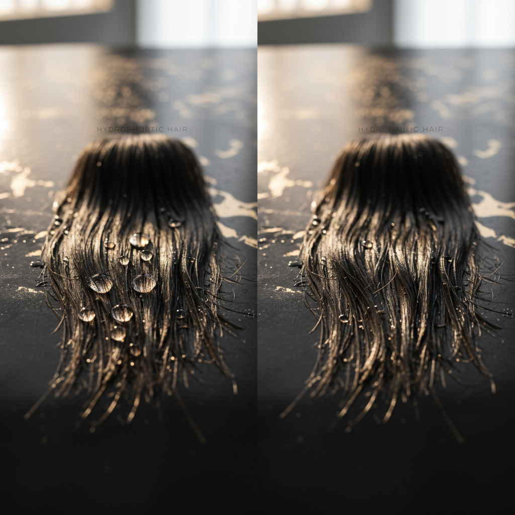 Hydrophobic vs Hydrophilic Hair: what the evidence shows in the context of Hydrophobic vs Hydrophilic Hair