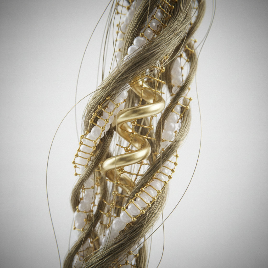 The biological mechanism: bonds and protein hierarchy in the context of Keratin Structure of Hair