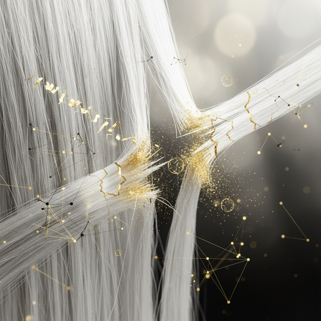 The biological mechanism: why bleached hair snaps in the context of Managing Bleached Hair Breakage