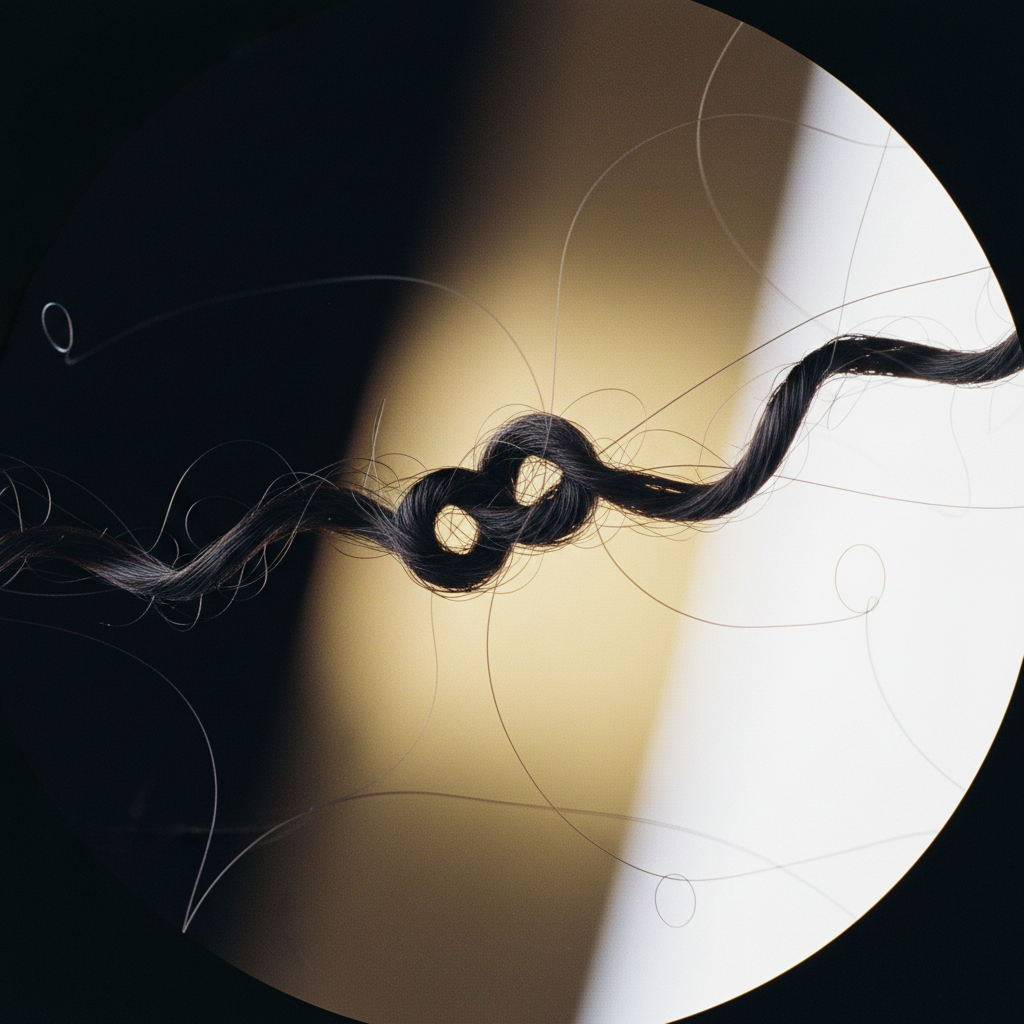 The mechanical process: how trichonodosis forms in the context of Managing Single Strand Knots